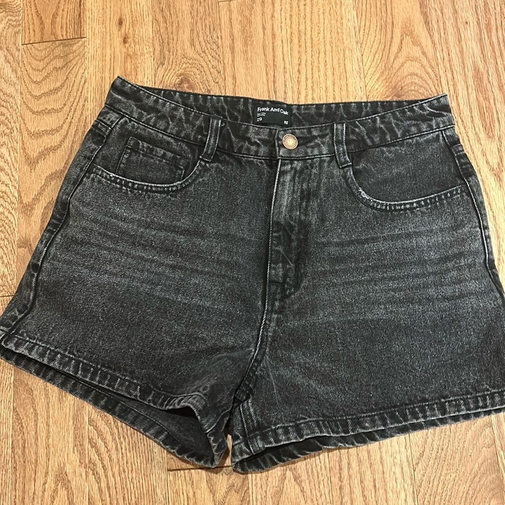 Frank And Oak jean shorts